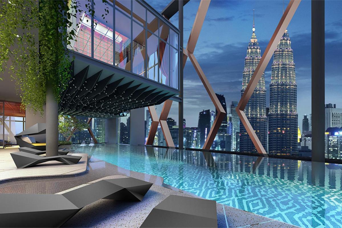 קואלה לומפור Scarletz Suites Klcc By Gc Luxury Suites מראה חיצוני תמונה